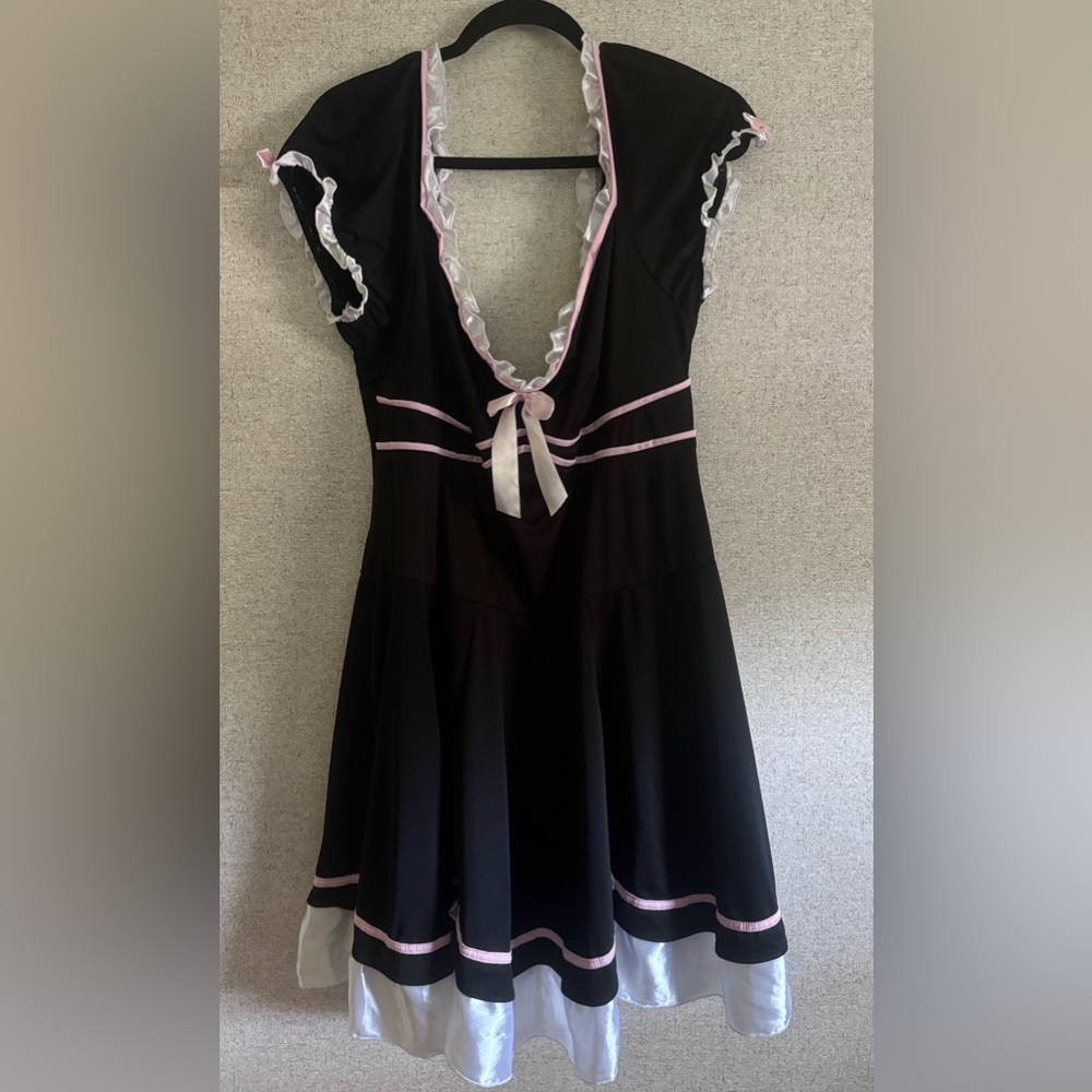 Elegant Moments nightgown black pink anime coquette girl lolita size XXXL/XXXXL